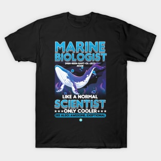 funny Marine Biologist Gift T-Shirt